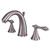 Kingston Brass Two Handle 8" to 16" Widespread Lavatory Faucet with Brass Pop-Up Drain - Brushed Nickel KS2978AL