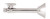 Mountain Plumbing MT317-NL-CPB Brass Oval Handle Straight Sweat Valve - Polished Chrome