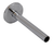 Mountain Plumbing Cover Tube for O.D. Compression - Polished Chrome - MT4390X/CPB