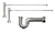 Mountain Plumbing Cross Handle New England/Massachusetts Supply Kit With P-Trap - Angle Sweat - Oil Rubbed Bronze - MT629MASS-NL/ORB