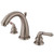 Kingston Brass Two Handle 8" to 16" Widespread Lavatory Faucet with Brass Pop-Up Drain - Brushed Nickel KS2968