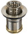 Mountain Plumbing Brass Bar or Food Prep Sink Strainer - Venetian Bronze - MT710/VB