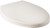 Mansfield SB700 White Elongated Slow, Soft Close Toilet Seat