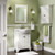 Craft + Main CNWVT2536 Corsicana 26" Vanity Cabinet with China Sink Top - White