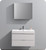 Fresca Senza Valencia 36" Glossy White Wall Hung  Bathroom Vanity w/ Medicine Cabinet