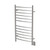 Amba RWHL-CB Radiant Large Hardwired Curved Towel Warmer - Brushed - 24 in. x 41 in. x 5 in.