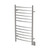 Amba RWHL-CP Radiant Large Hardwired Curved Towel Warmer - Polished - 24 in. x 41 in. x 5 in.