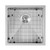 Whitehaus WHNPL1818-BSS Noah Plus 16 Gauge Single Bowl Linen Textured Undermount or Drop-in Sink - Brushed Stainless Steel
