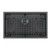 Whitehaus WHNPL2918-MBLK Noah Plus 16 Gauge Single Bowl Matte Textured Undermount or Drop-in Sink - Matte Black