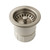 Whitehaus WC2BASK-BN 2" Basket Strainer - Brushed Nickel
