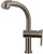 Whitehaus WHS1991-SK-BSS Waterhaus Single-Hole Faucet with Pull Out Spray Head and Lever Handle - Brushed Stainless Steel