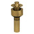 Whitehaus 10.515-B Lift and Turn Sink Drain with Pull-up Plug - Polished Brass