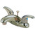 Kingston Brass Two Handle 4" Centerset Lavatory Faucet with Pop-Up Drain - Brushed Nickel KB6628LL