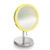 Whitehaus WHMR106-C Round Freestanding Led 5X Magnified Mirror - Polished Chrome