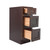 Vanity Art  VA4012-3B 12 Inch Vanity Cabinet -Brown