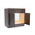 Vanity Art VA4024B 24 Inch Vanity Cabinet -Brown