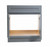 Vanity Art  VA4036-2LG 36 Inch Vanity Cabinet -Grey
