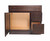 Vanity Art  VA4036-2RB 36 Inch Vanity Cabinet -Brown