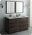 Fresca FVN31-3030ACA-FC Formosa 60" Floor Standing Double Sink Modern Bathroom Vanity w/ Mirrors - Acacia Wood