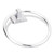 Hardware Resources BHE1-06PC Bridgeport Towel Ring - Polished Chrome