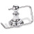 Hardware Resources BHE5-07PC-R Fairview Euro Toilet Tissue Paper Holder - Polished Chrome