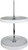 Hardware Resources 18 Inch Diameter Round Plastic Lazy Susan Set with Chrome Hubs - PLSMR18
