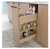 Hardware Resources No Wiggle 8 Inch Vanity-height Cabinet Pullout - VBPO8-SC