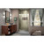 DreamLine D1230672-04 Unidoor-X 35-35 1/2 in. W x 72 in. H Frameless Hinged Shower Door in Brushed Nickel