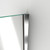 DreamLine D1270672-06 Unidoor-X 39-39 1/2 in. W x 72 in. H Frameless Hinged Shower Door in Oil Rubbed Bronze