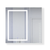 Krugg LED Mirror Medicine Cabinet 36 Inch W x 36 Inch w/Dimmer & Defogger - Left Hinged - Svange3636L