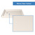 DreamLine DLT-1032320-22 SlimLine 32 in. D x 32 in. W x 2 3/4 in. H Corner Drain Double Threshold Shower Base in Biscuit