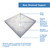 DreamLine DLT-1032320-22 SlimLine 32 in. D x 32 in. W x 2 3/4 in. H Corner Drain Double Threshold Shower Base in Biscuit