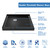 DreamLine DLT-1032320-88 SlimLine 32 in. D x 32 in. W x 2 3/4 in. H Corner Drain Double Threshold Shower Base in Black