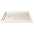 DreamLine DLT-1034481-22 SlimLine 34 in. D x 48 in. W x 2 3/4 in. H Left Drain Double Threshold Shower Base in Biscuit