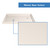 DreamLine DLT-1034482-22 SlimLine 34 in. D x 48 in. W x 2 3/4 in. H Right Drain Double Threshold Shower Base in Biscuit