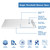 DreamLine DLT-1132602 SlimLine 32 in. D x 60 in. W x 2 3/4 in. H Right Drain Single Threshold Shower Base in White
