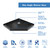 DreamLine DLT-2036360-88 SlimLine 36 in. D x 36 in. W x 2 3/4 in. H Corner Drain Neo-Angle Shower Base in Black