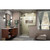 DreamLine D1282436-06 Unidoor-X 58-58 1/2 in. W x 72 in. H Frameless Hinged Shower Door in Oil Rubbed Bronze