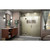 DreamLine D3241472L-06 Unidoor-X 62-62 1/2 in. W x 72 in. H Frameless Hinged Shower Door in Oil Rubbed Bronze