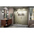DreamLine D3241472L-09 Unidoor-X 62-62 1/2 in. W x 72 in. H Frameless Hinged Shower Door in Satin Black