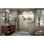 DreamLine D3242434L-09 Unidoor-X 72-72 1/2 in. W x 72 in. H Frameless Hinged Shower Door in Satin Black