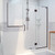 DreamLine D3242434R-06 Unidoor-X 72-72 1/2 in. W x 72 in. H Frameless Hinged Shower Door in Oil Rubbed Bronze