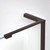 DreamLine D3250672R-06 Unidoor-X 55-55 1/2 in. W x 72 in. H Frameless Hinged Shower Door in Oil Rubbed Bronze