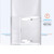 DreamLine D3261472R-06 Unidoor-X 64-64 1/2 in. W x 72 in. H Frameless Hinged Shower Door in Oil Rubbed Bronze