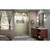 DreamLine D32672R-04 Unidoor-X 50 in. W x 72 in. H Frameless Hinged Shower Door in Brushed Nickel