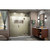 DreamLine D32914572R-06 Unidoor-X 67 1/2-68 in. W x 72 in. H Frameless Hinged Shower Door in Oil Rubbed Bronze