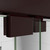 DreamLine SHDR-1648760-06 Encore 44-48 in. W x 76 in. H Semi-Frameless Bypass Shower Door in Oil Rubbed Bronze