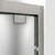 DreamLine SHDR-1660760-04 Encore 56-60 in. W x 76 in. H Semi-Frameless Bypass Shower Door in Brushed Nickel
