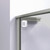 DreamLine SHDR-1948724-04 Mirage-Z 44-48 in. W x 72 in. H Frameless Sliding Shower Door in Brushed Nickel