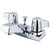 Kingston Brass Two Handle 4" Centerset Lavatory Faucet with Pop-Up Drain - Polished Chrome